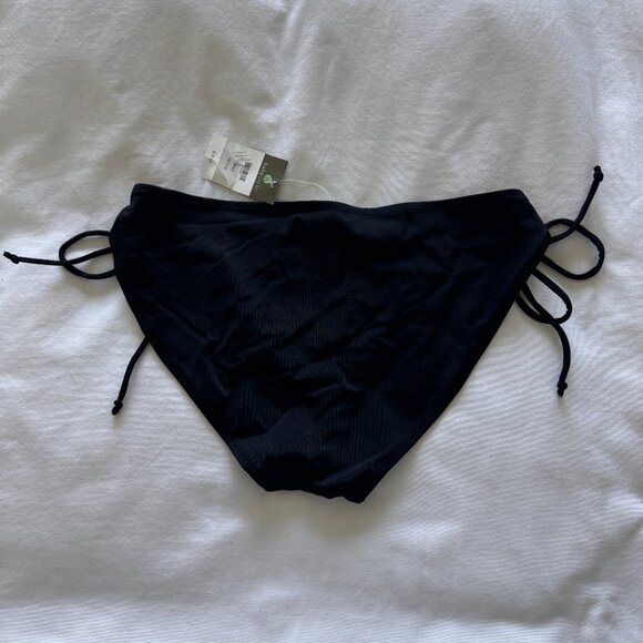 Babystyle NWT Black Tie bikini bottoms petite XS -Small 13.5" - Picture 2 of 11
